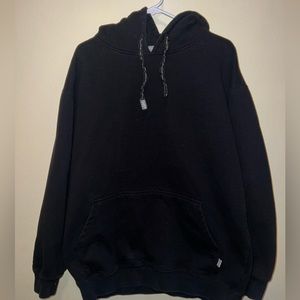 Proclub black hooded sweatshirt-size L